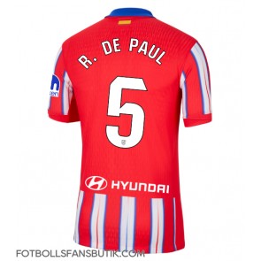 Atletico Madrid Rodrigo De Paul #5 Replika Hemmatröja 2024-25 Kortärmad